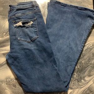 Bridge by gly flare jeans 31 XL